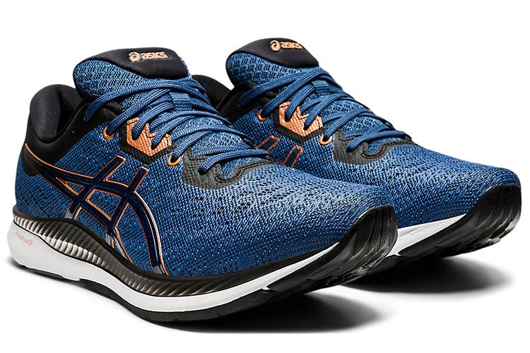 Кроссовки мужские ASICS Evoride Grand Shark синий-черный, 45 EU