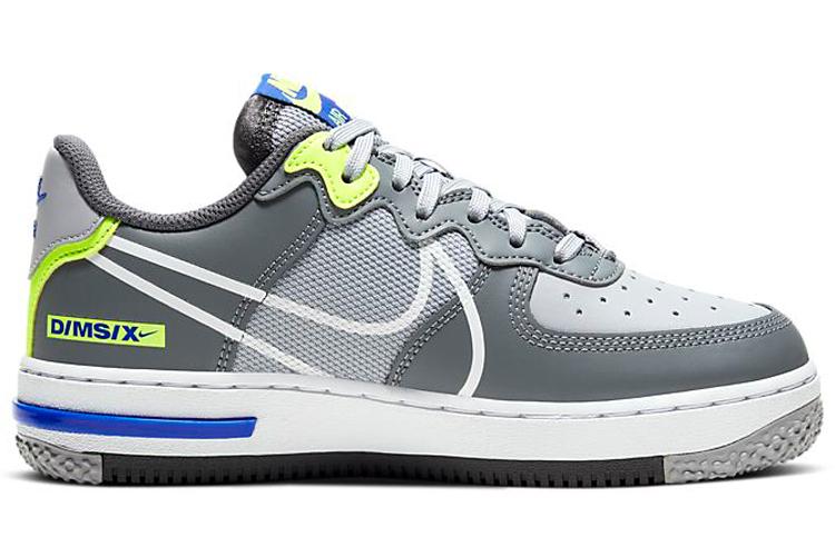 Кеды женские Nike Air Force 1 React 'Wolf Grey', 38.5 EU