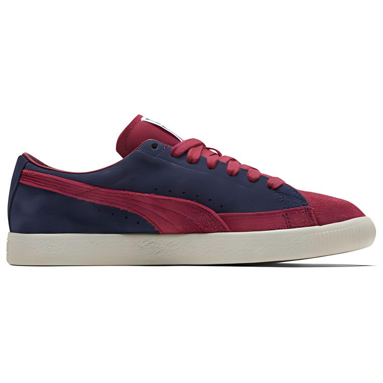 Кроссовки унисекс PUMA Suede 90681 Vtg красные, 44 EU