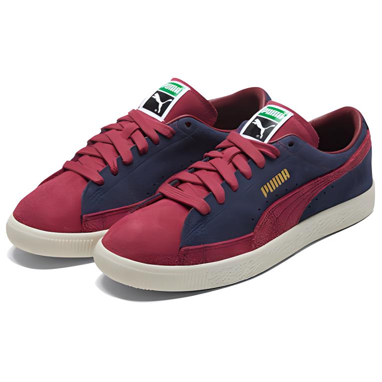 Кроссовки унисекс PUMA Suede 90681 Vtg красные, 44 EU