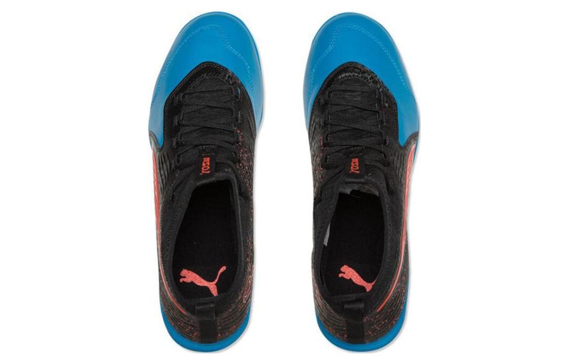 Футбольные бутсы мужские PUMA One 19.3 Tf черные, синие, красные, 39 EU
