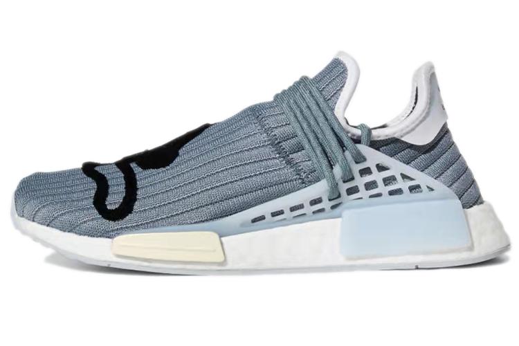 Кроссовки унисекс Adidas NMD Hu Pharrell x BBC Running Dog, blue-gray, 38 2/3 EU