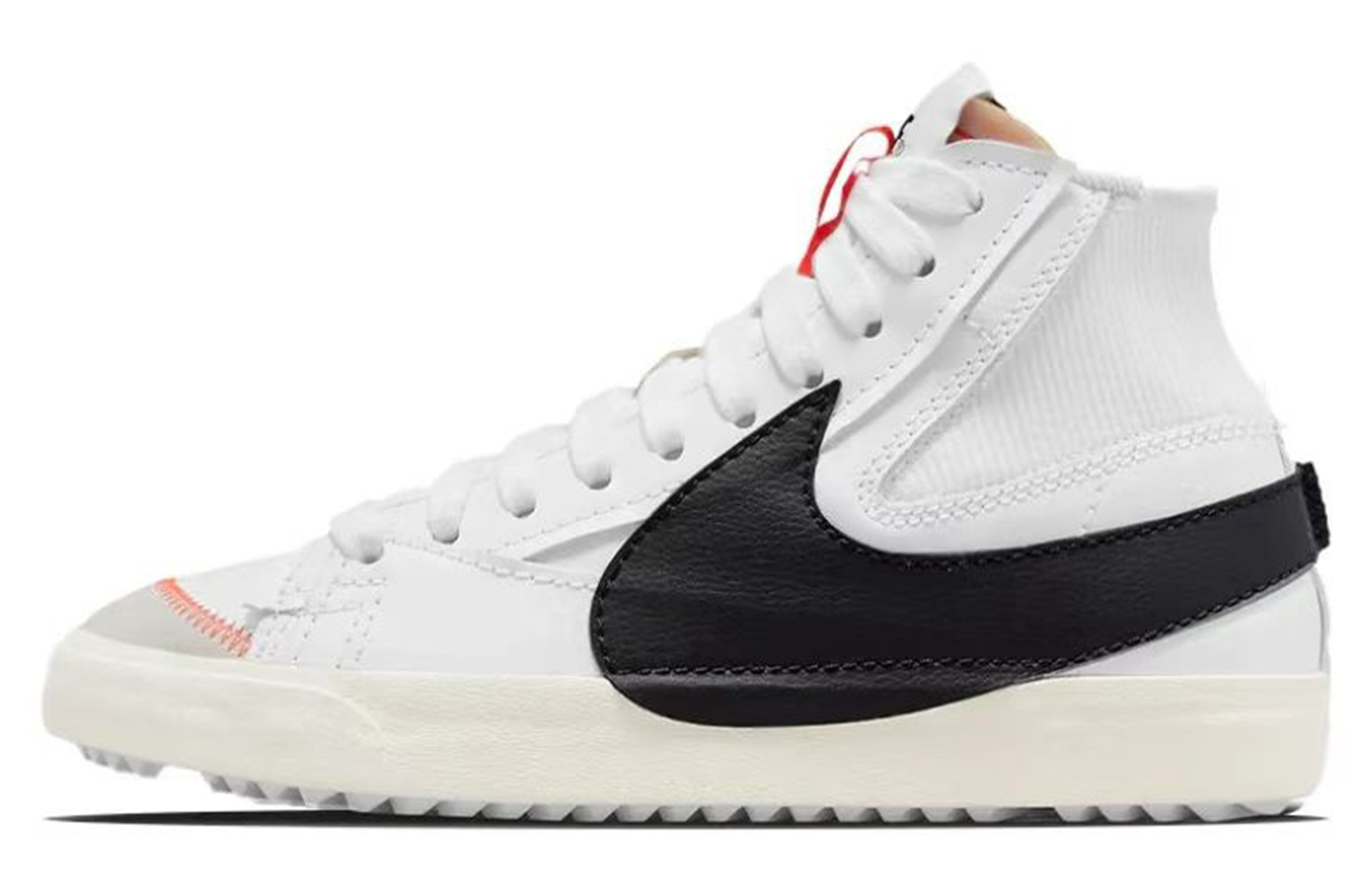 Кроссовки унисекс Nike Blazer Mid top бежевые, 36.5 EU