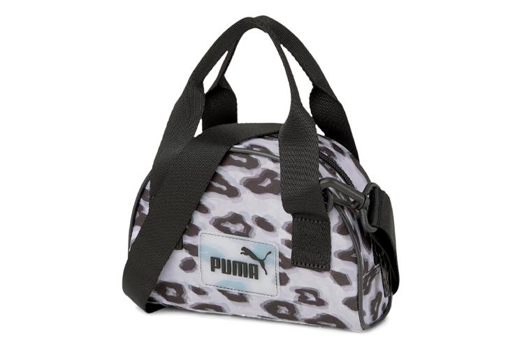 Сумка женская PUMA 077929-02 леопардовый принт, gray-black
