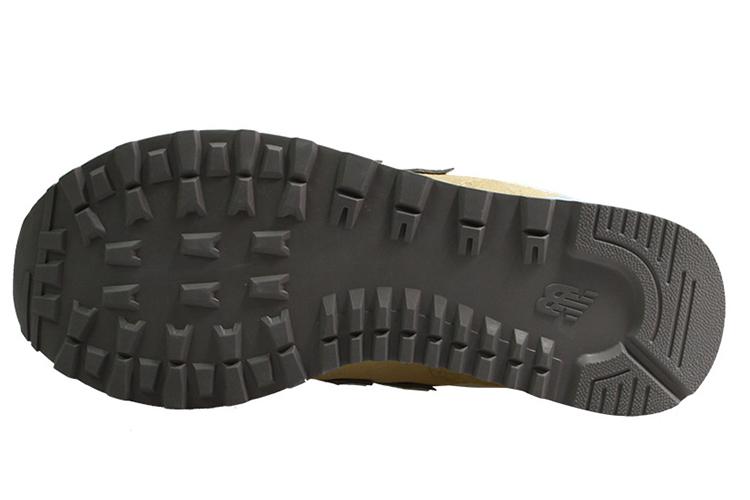 Кроссовки женские New Balance 574 B желтые, синие, 38 EU