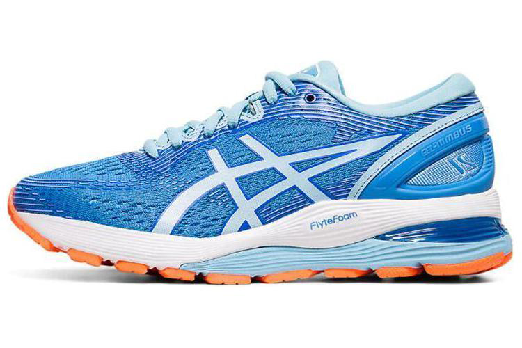 Кроссовки женские ASICS Gel Nimbus 21 Wide, blue coast skylight, 36 EU