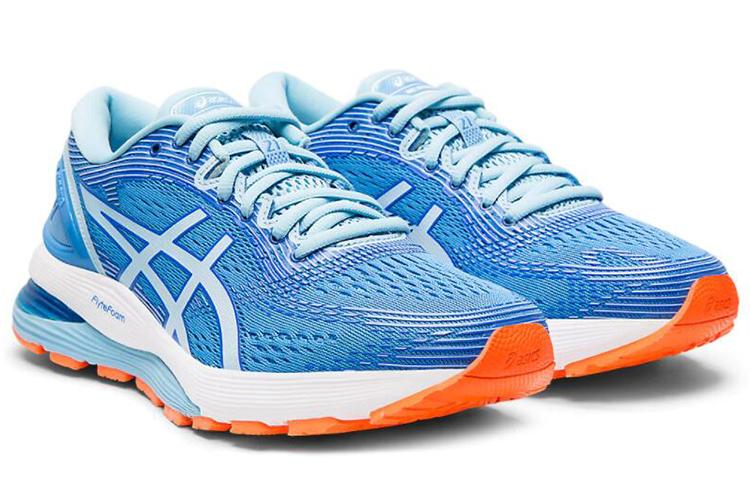 Кроссовки женские ASICS Gel Nimbus 21 Wide, blue coast skylight, 36 EU