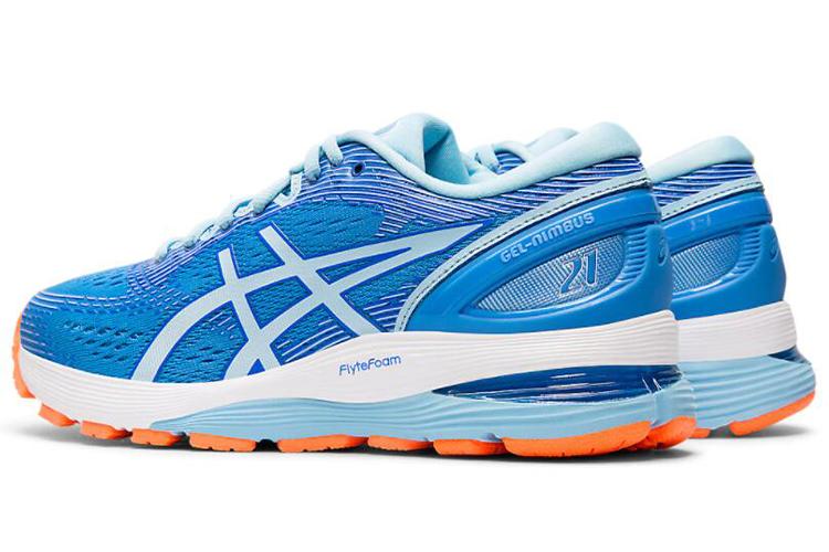 Кроссовки женские ASICS Gel Nimbus 21 Wide, blue coast skylight, 36 EU