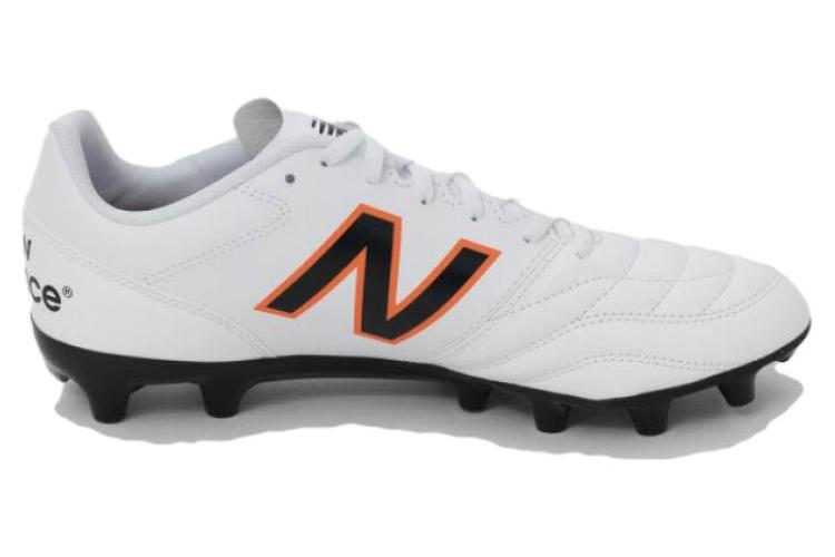 Футбольные бутсы мужские New Balance 442 Pro FG белые, 42.5 EU