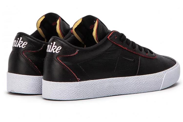 Кроссовки унисекс Nike SB Zoom Bruin черные-белые, 36.5 EU