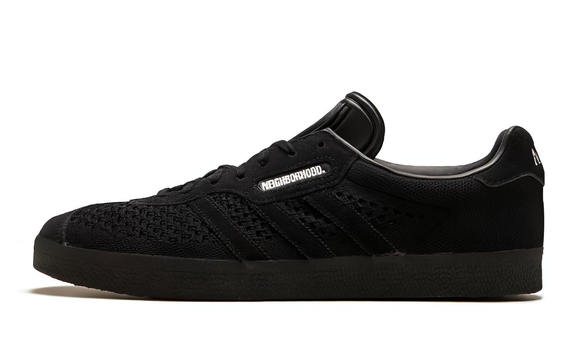 Кроссовки унисекс Adidas Gazelle Super Neighborhood, 44 2/3 EU, triple black