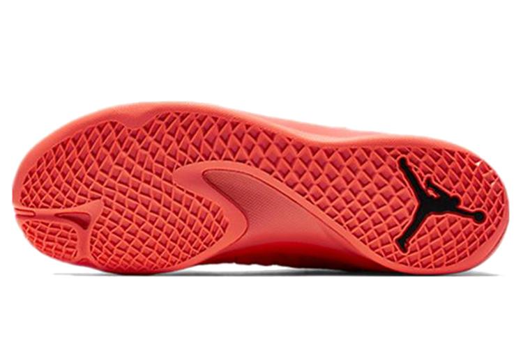 Кроссовки унисекс Air Jordan Super.Fly 5 ярко-оранжевые, 42.5 EU