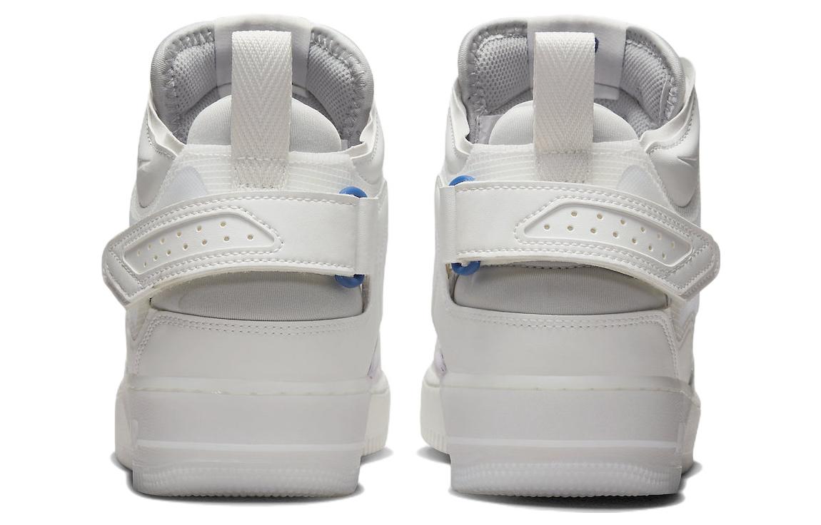 Спортивные кеды мужские Nike Air Force 1 Mid React Summit белые, 44 EU