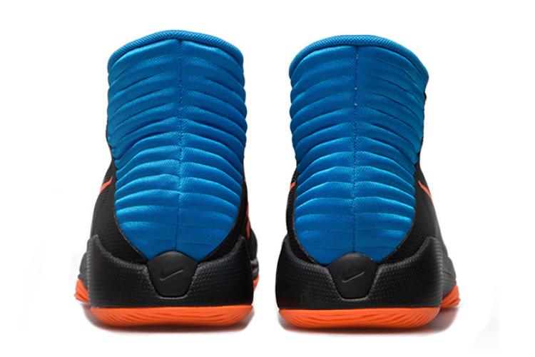 Кроссовки мужские Nike Prime Hype DF черные, оранжевые, синие, 44 EU