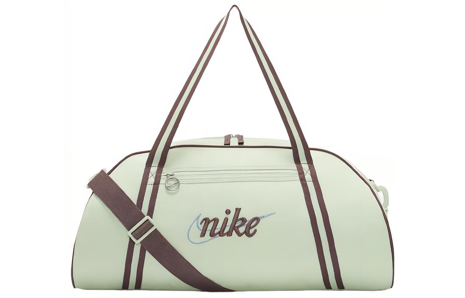 Спортивная сумка унисекс Nike DH6863-020 светло-зеленая