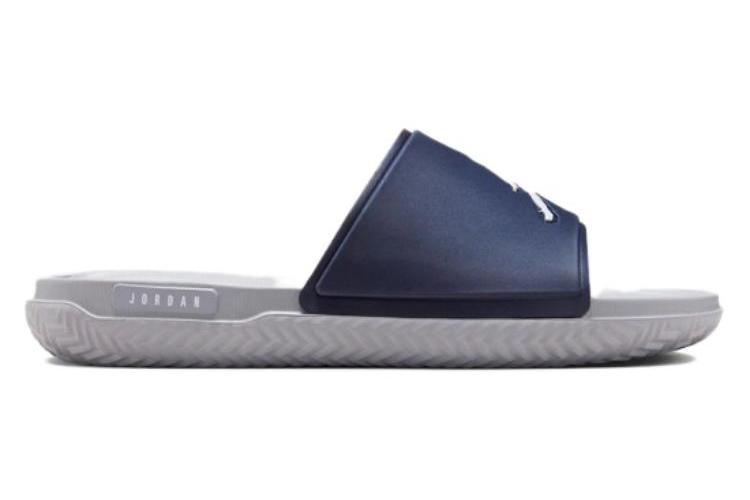Шлепанцы мужские Jordan Jumpman Slide marine blue/concrete gray/white, 46 EU