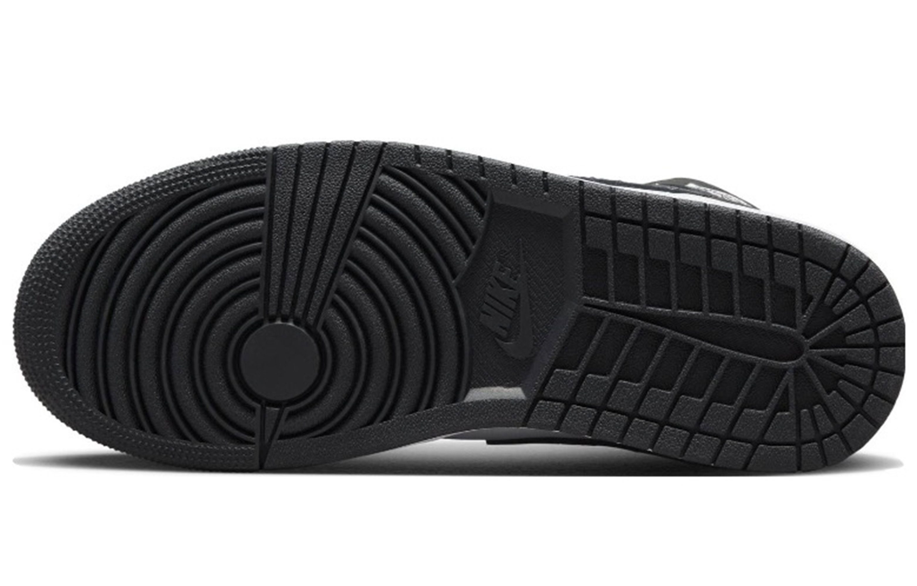 Кроссовки мужские Jordan Air Jordan 1 Mid черные, 42 EU