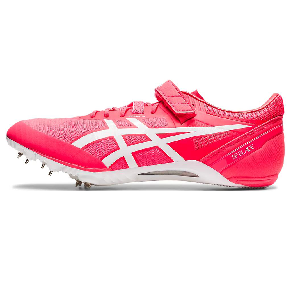 Беговые шиповки женские ASICS Sp Blade 9 pink white, 42 EU