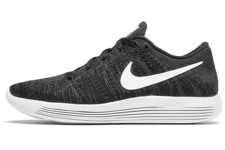 Кроссовки мужские Nike LunarEpic Low Flyknit черные, 44 EU