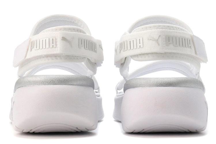 Сандалии женские PUMA Sportie белый металлик, 39 EU