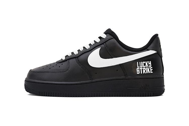 Кеды унисекс Nike Air Force 1 Low 07 Low-Top черно-белые, 41 EU