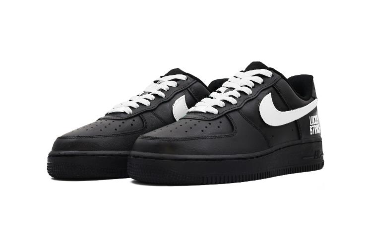 Кеды унисекс Nike Air Force 1 Low 07 Low-Top черно-белые, 41 EU