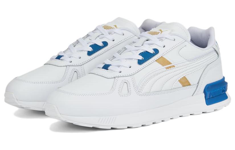 Кроссовки унисекс PUMA Graviton Pro Fc белые, 39 EU