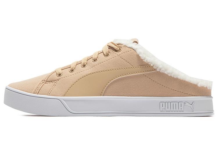 Кеды унисекс PUMA Bari Mule Sherpa бежевые