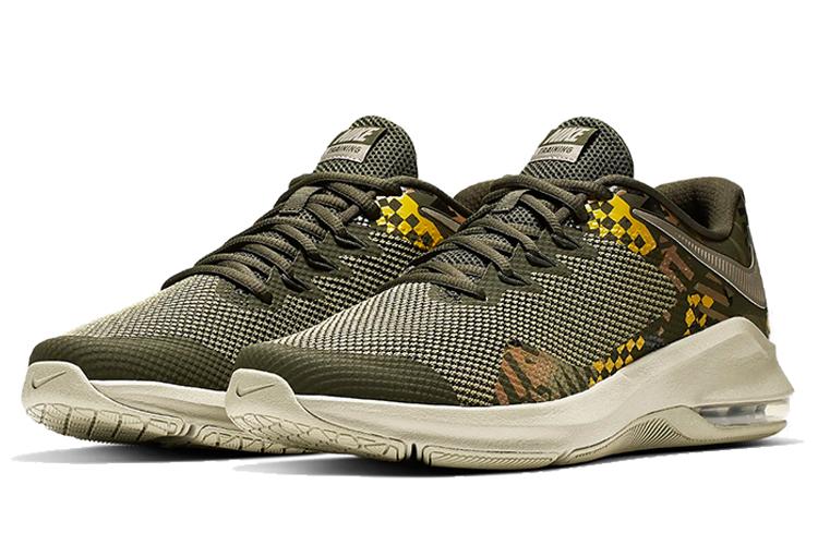 Кроссовки мужские Nike Air Max Alpha Low зелёные, 44 EU