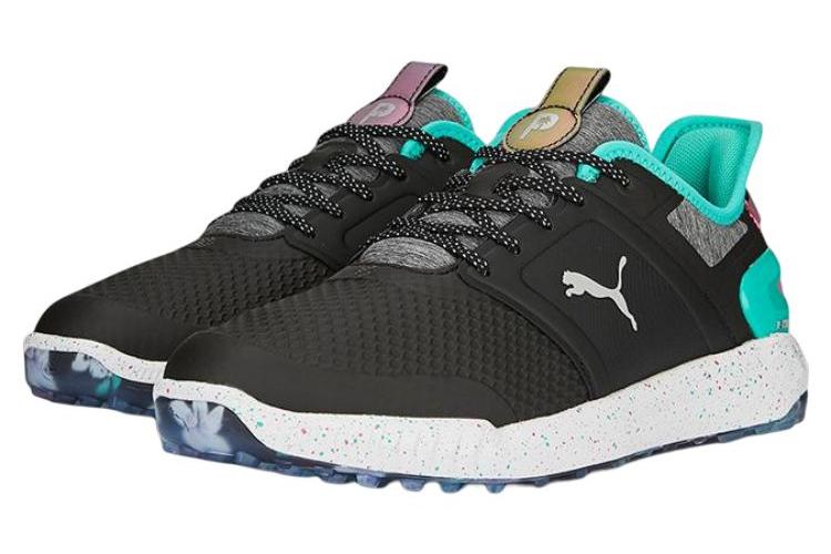 Кроссовки мужские PUMA Ignite Series Elevate Low top черно-зелёные, 42.5 EU