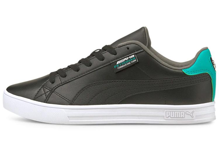 Кеды мужские PUMA F1 Smash V3 черные, белые, зеленые