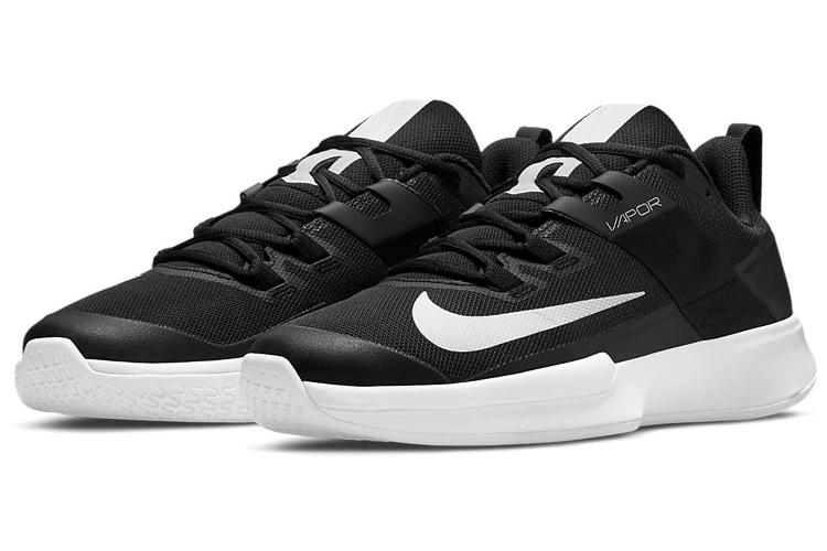 Кроссовки мужские Nike Court Vapor Lite черно-белые, 41 EU