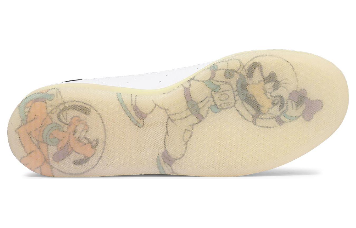 Кроссовки унисекс Adidas Stan Smith X Disney Mickey & Friends белые-желтые, 39 1/3 EU