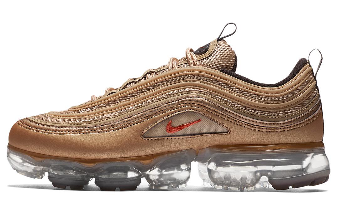 Кроссовки женские Nike Air VaporMax 97, copper-grey, 38 EU