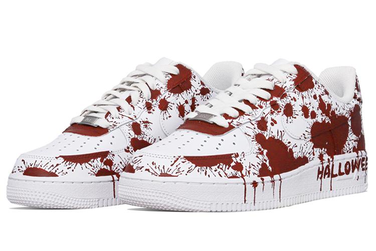 Кеды женские Nike Air Force 1 Low-Top GS белые с розовым, 38.5 EU