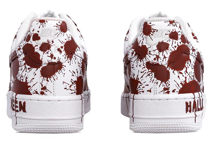 Кеды женские Nike Air Force 1 Low-Top GS белые с розовым, 38.5 EU