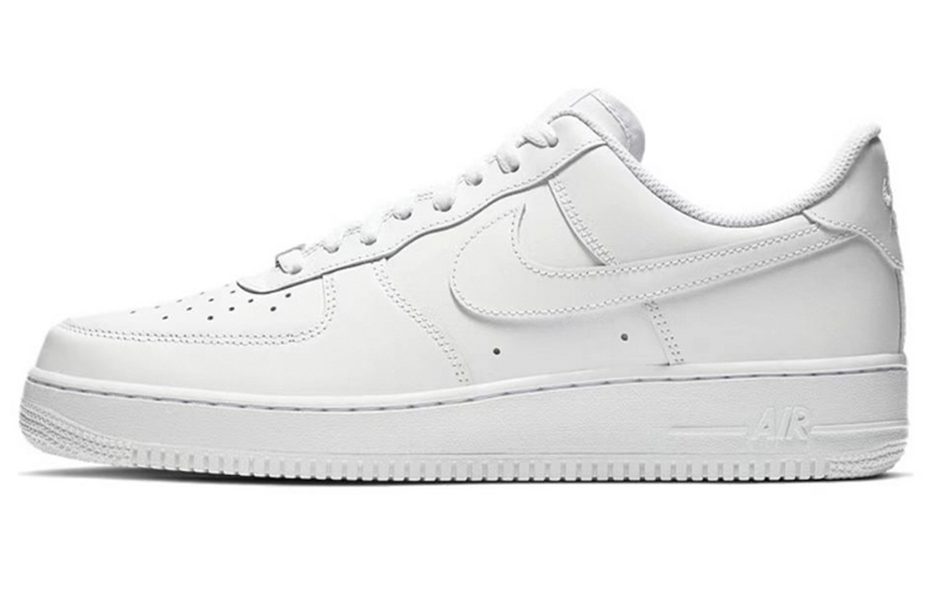 Кеды женские Nike Air Force 1 Low-Top GS белые с розовым, 38.5 EU