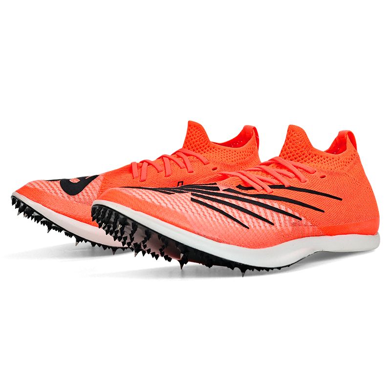 Беговые кроссовки унисекс New Balance FuelCell MD X V2, orange, 42.5 EU