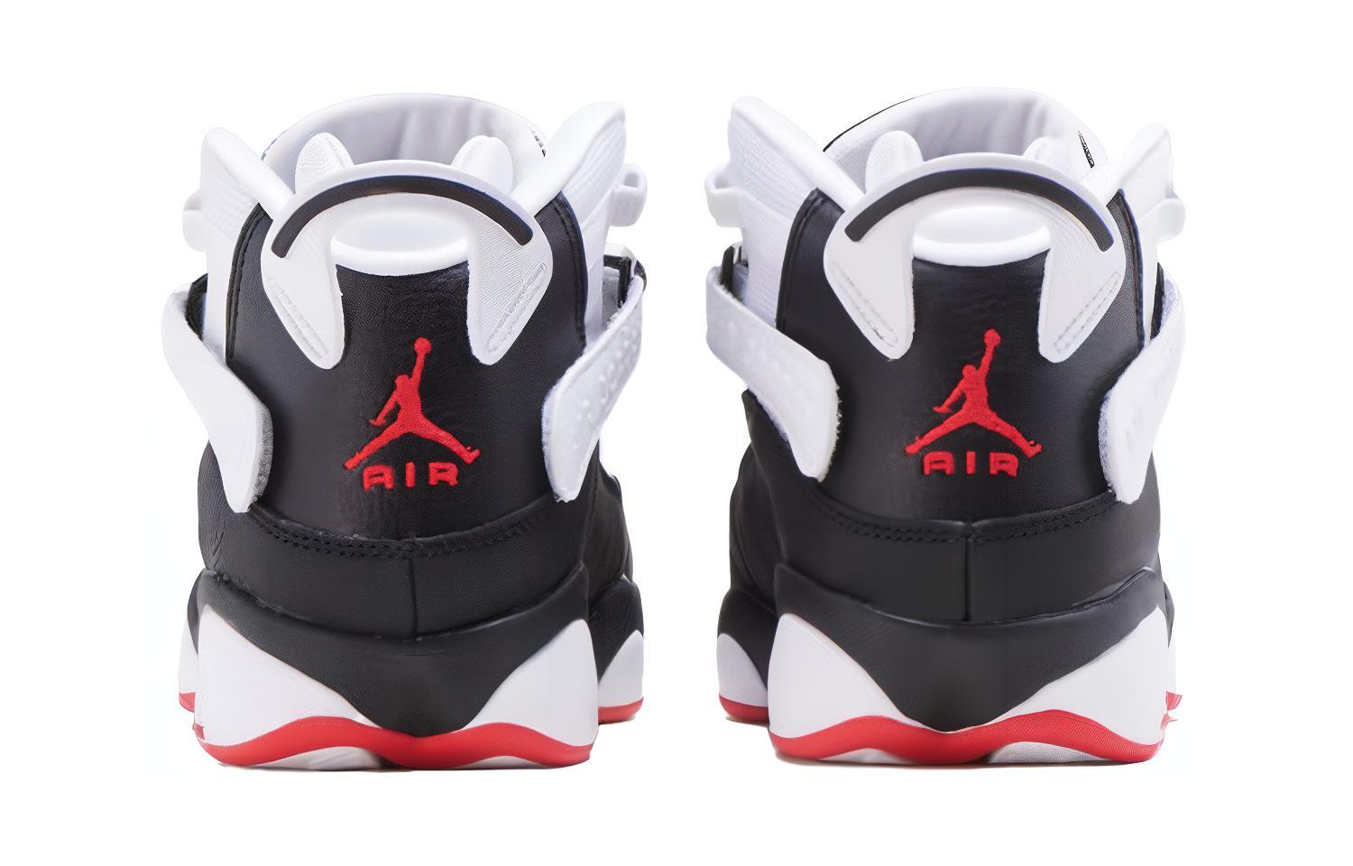 Кроссовки женские Air Jordan 6 Rings винтажные черные