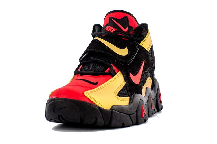 Кроссовки мужские Nike Air Barrage Mid черные, 45.5 EU