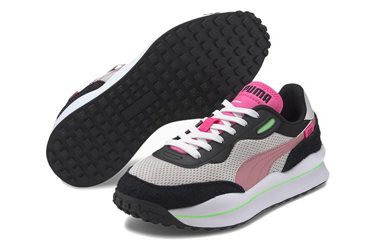 Кроссовки унисекс PUMA Style Rider Neo серые фиолетовые, 37 EU
