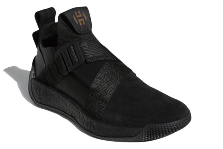 Кроссовки мужские Adidas Harden Ls 2 Buckle Triple Black, 43 EU