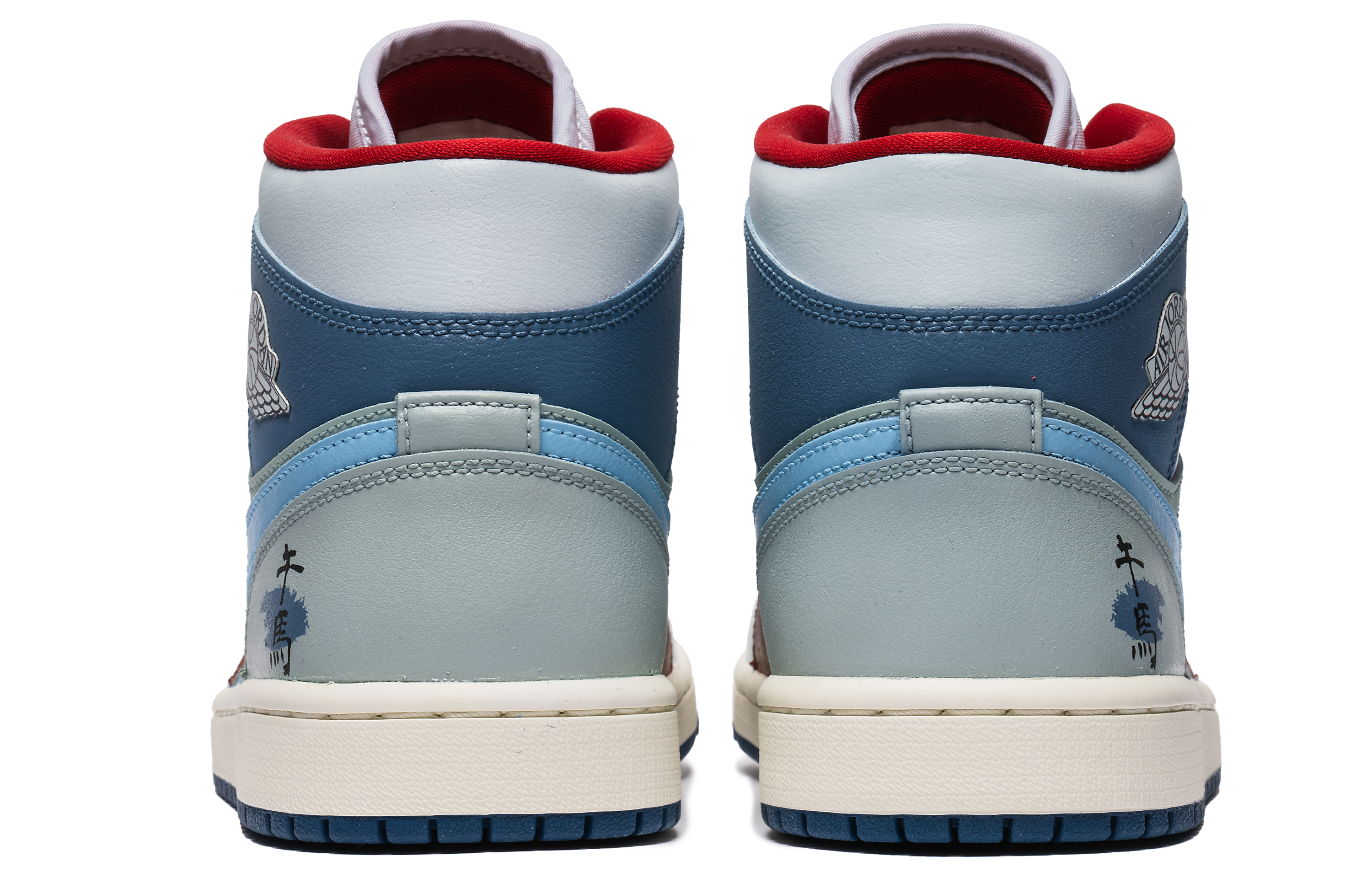 Кроссовки унисекс Jordan Air Jordan 1 High Top серые, 36.5 EU