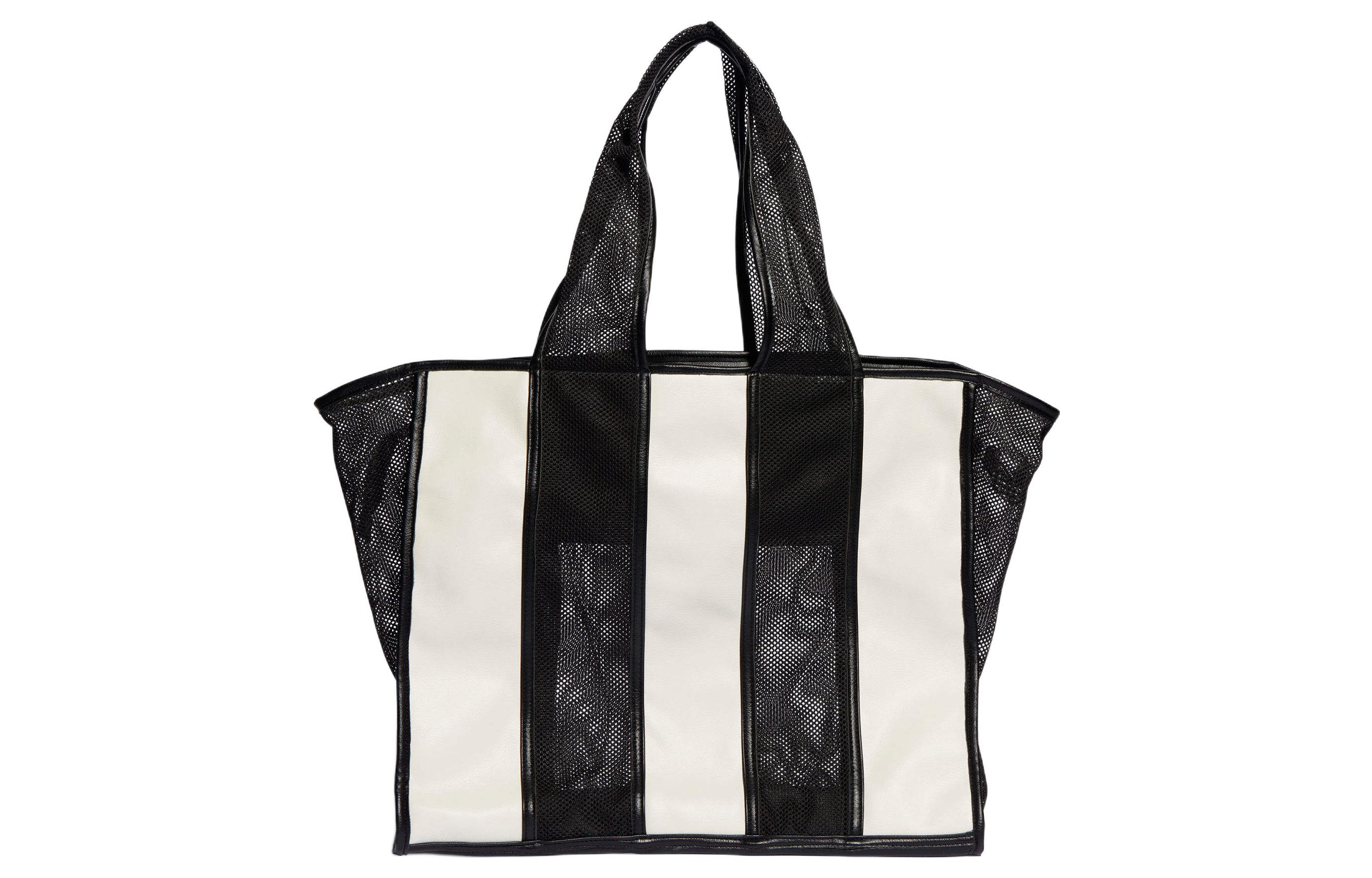 Сумка унисекс Adidas Originals IJ5992 черно-белая