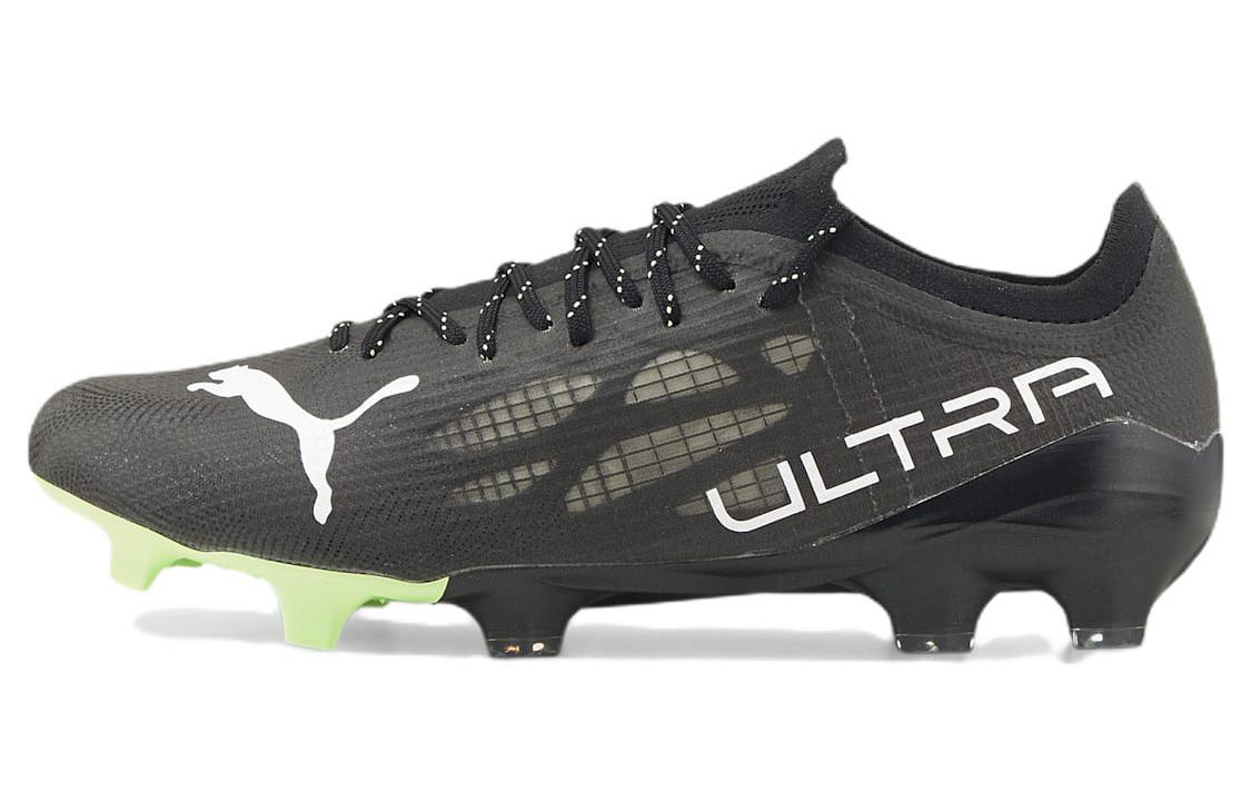 Бутсы PUMA Ultra 1.4 FG AG черные с лаймом