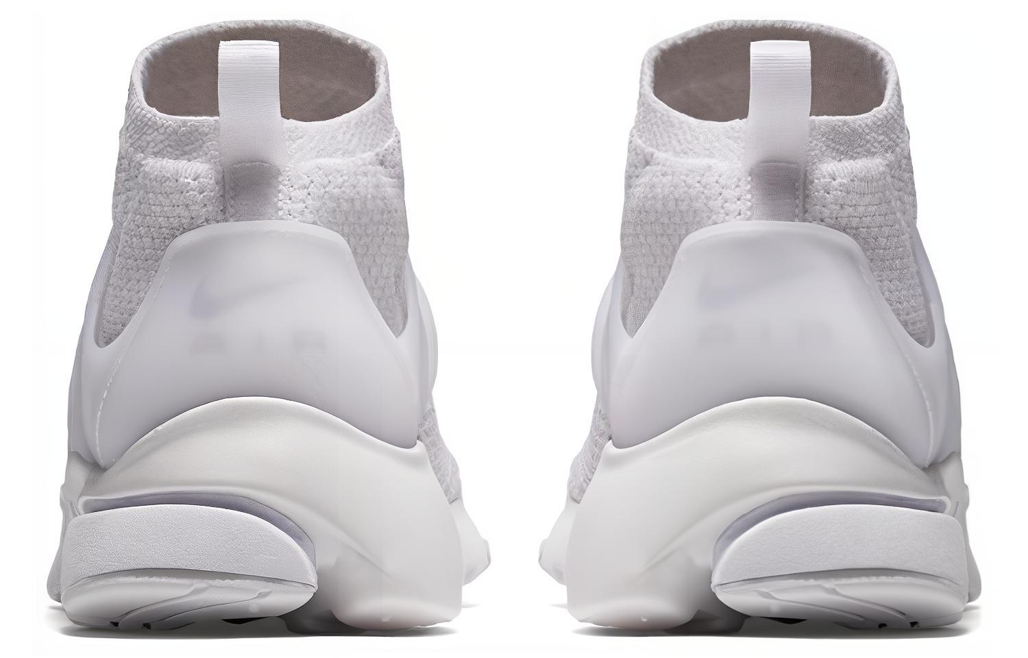 Кроссовки мужские Nike Air Presto Flyknit Ultra, triple white, 43 EU