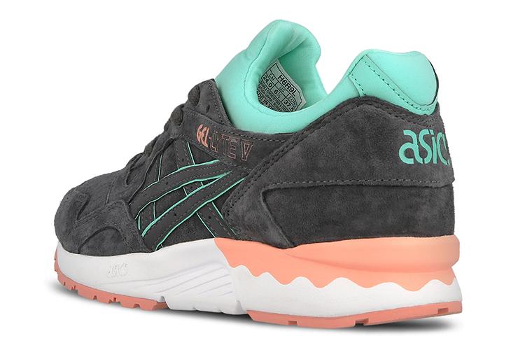 Кроссовки женские ASICS Gel Lyte V темно-серые, 37 EU