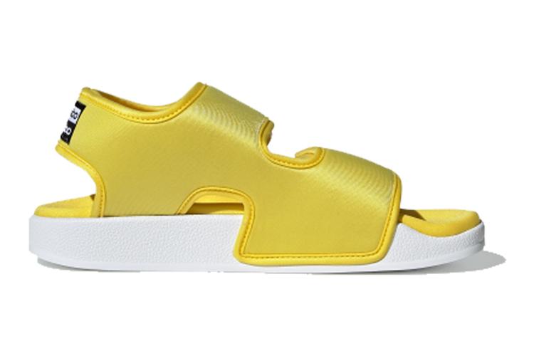 Сандалии женские Adidas Originals Adilette 3.0 белые, желтые, 36 2/3 EU