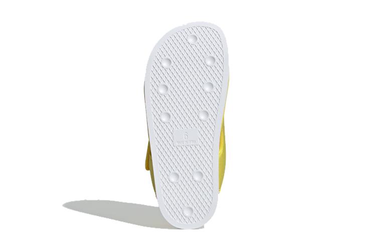 Сандалии женские Adidas Originals Adilette 3.0 белые, желтые, 36 2/3 EU