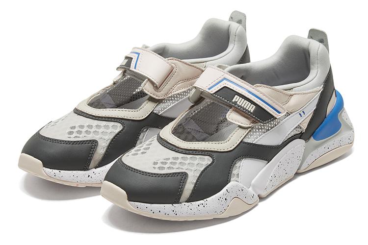 Кроссовки женские PUMA Nova Shandal Velcro темно-серые, 36 EU